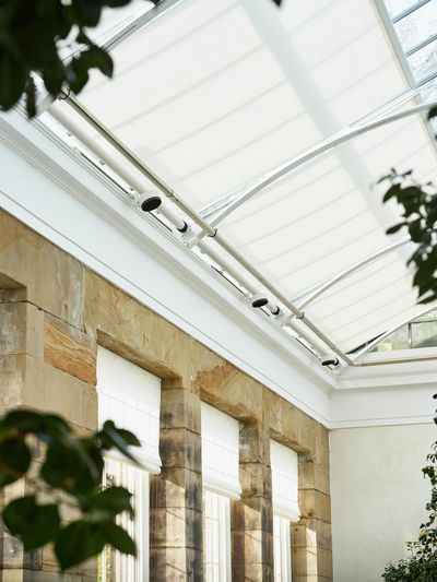 Lapeikkuna- ja Skylight-järjestelmät, SG 8600, Versascreen 1-10%, The Camellia House, Wentworth, South Yorkshire, United Kingdom