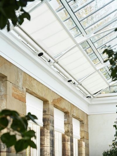 Lapeikkuna- ja Skylight-järjestelmät, SG 8600, Versascreen 1-10%, The Camellia House, Wentworth, South Yorkshire, United Kingdom