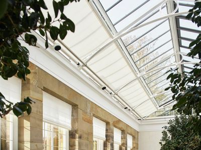 Lapeikkuna- ja Skylight-järjestelmät, SG 8600, Versascreen 1-10%, The Camellia House, Wentworth, South Yorkshire, United Kingdom