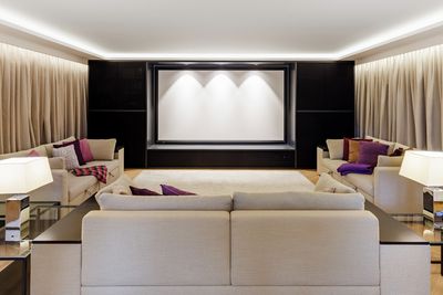 Verhojärjestelmät, SG 5600, Customer Fabrics, Villa at the lake, Lucerne, Switzerland