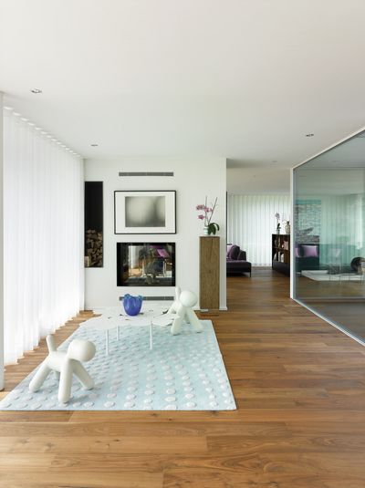 Verhojärjestelmät, SG 6010, Colorama 1, Room shot "Private Home", Gümligen, Switzerland, Wave