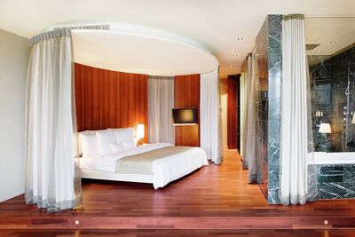 Verhojärjestelmät, Customer Fabrics, Room shot "Hotel Park Weggis", Switzerland