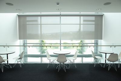 Kierrekaihdinmallisto, Multiscreen 1-10%, Room shot " Northern Design Centre", Gateshead, United Kingdom