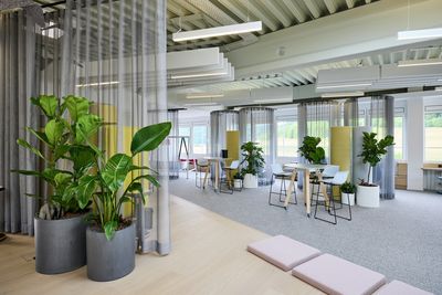 Hand Operated Curtain Track Systems, SG 6870, Colorama Acoustic, Interstuhl Liveroom, Messstetten-Tieringen, Germany