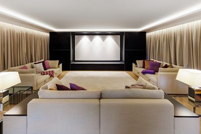 Verhojärjestelmät, SG 5600, Customer Fabrics, Villa at the lake, Lucerne, Switzerland