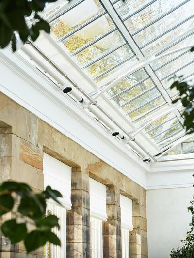 Lapeikkuna- ja Skylight-järjestelmät, SG 8600, Versascreen 1-10%, The Camellia House, Wentworth, South Yorkshire, United Kingdom