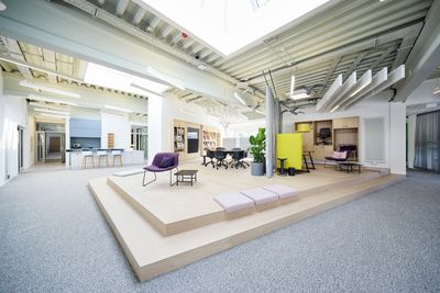 Hand Operated Curtain Track Systems, SG 6870, Colorama Acoustic, Interstuhl Liveroom, Messstetten-Tieringen, Germany